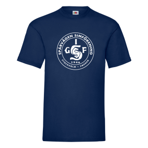 SupporterT-shirt , Bomull Herr Marin